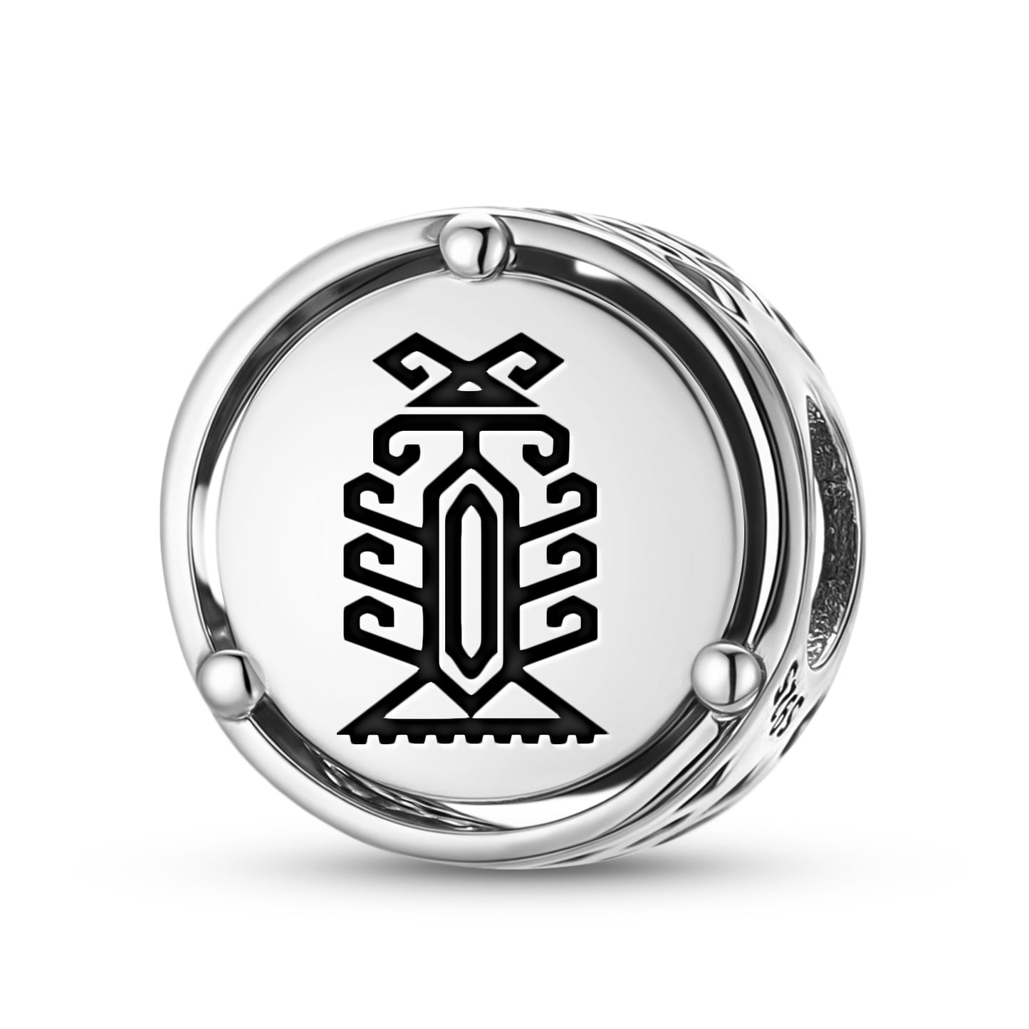 925 Sterling Silver Turkish Basak – Spike Charms For Bracelets & Necklaces Pendants Beads Jewelry Fit Pan Bracelet Charm Ethnic Cultural Symbols Gifts For Women