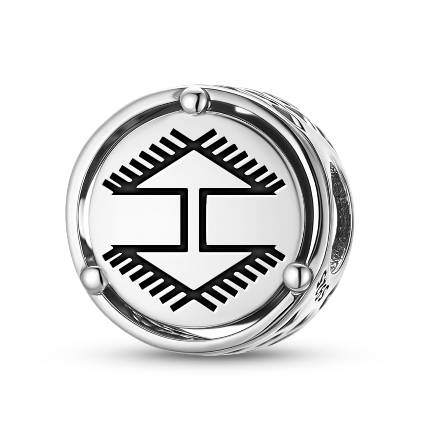 925 Sterling Silver Turkish Bukagi Fetter Charms For Bracelets & Necklaces Pendants Beads Jewelry Fit Pan Bracelet Charm Ethnic Cultural Symbols Gifts For Women