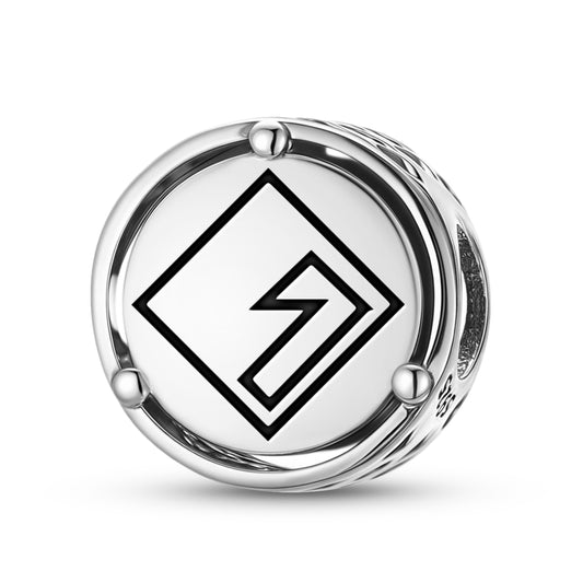 925 Sterling Silver Turkish Aşk Ve Birleşim Charms For Bracelets & Necklaces Pendants Beads Jewelry Fit Pan Bracelet Charm Ethnic Cultural Symbols Gifts For Women