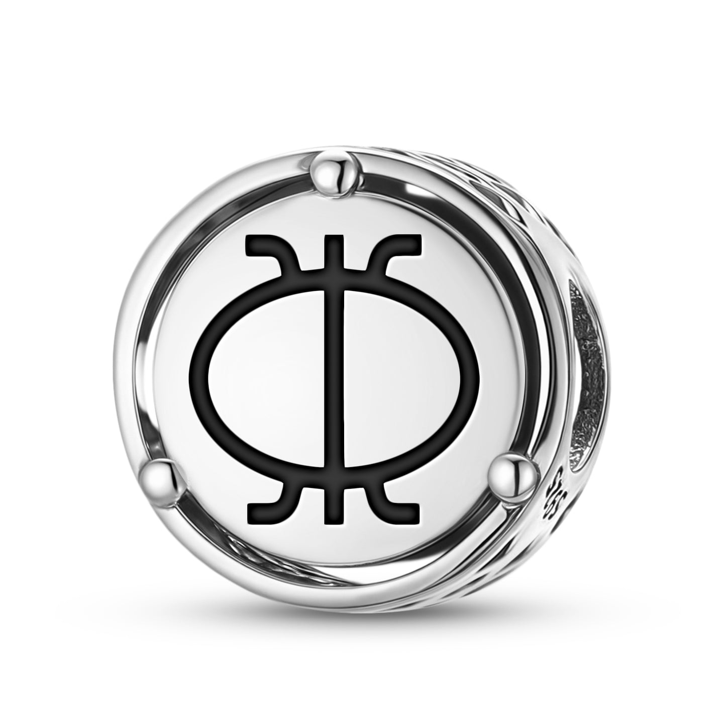 925 Sterling Silver Adinkra Wawa Aba Charms For Bracelets & Necklaces Pendants Beads Jewelry Fit Pan Bracelet Charm Ethnic Cultural Symbols Gifts For Women