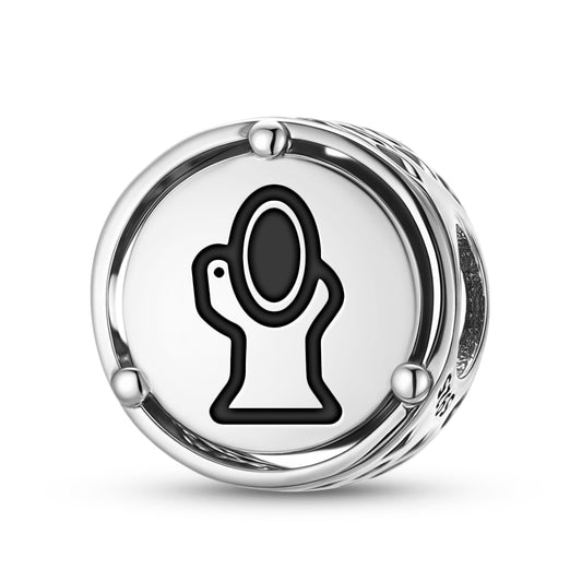 925 Sterling Silver Adinkra Tumi Te Se Kusua Charms For Bracelets & Necklaces Pendants Beads Jewelry Fit Pan Bracelet Charm Ethnic Cultural Symbols Gifts For Women
