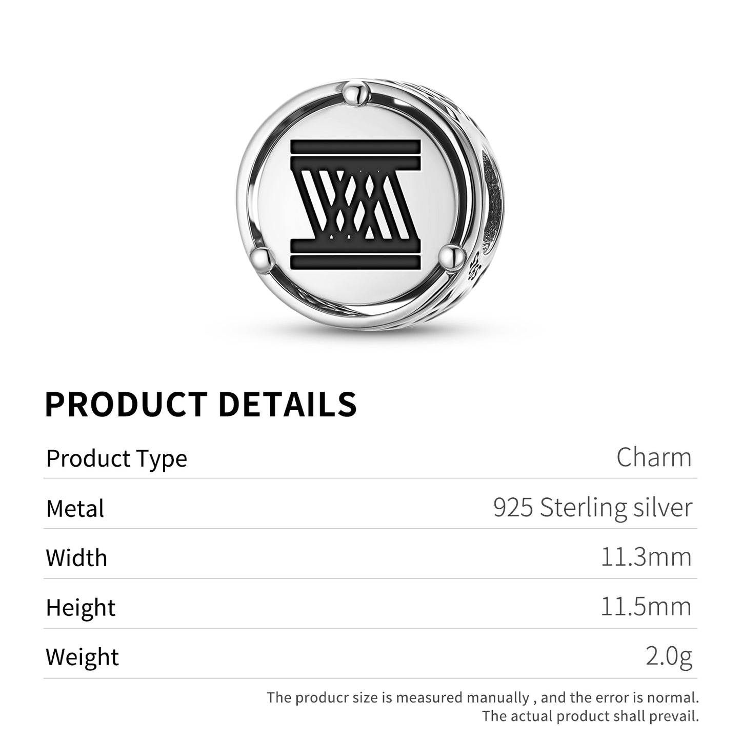 925 Sterling Silver Adinkra Owo Foro Adobe Charms For Bracelets & Necklaces Pendants Beads Jewelry Fit Pan Bracelet Charm Ethnic Cultural Symbols Gifts For Women