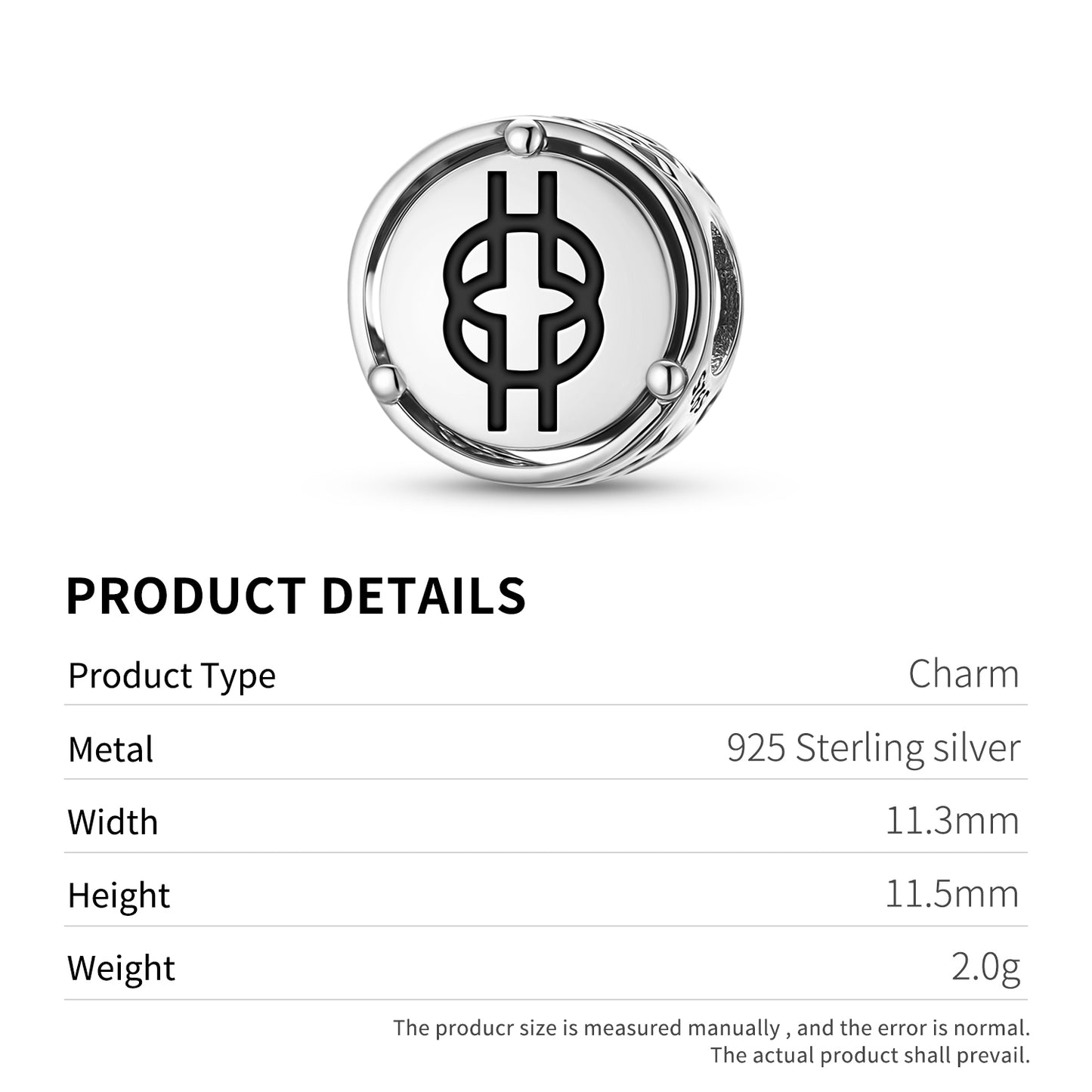 925 Sterling Silver Adinkra Nyansapo Charms For Bracelets & Necklaces Pendants Beads Jewelry Fit Pan Bracelet Charm Ethnic Cultural Symbols Gifts For Women