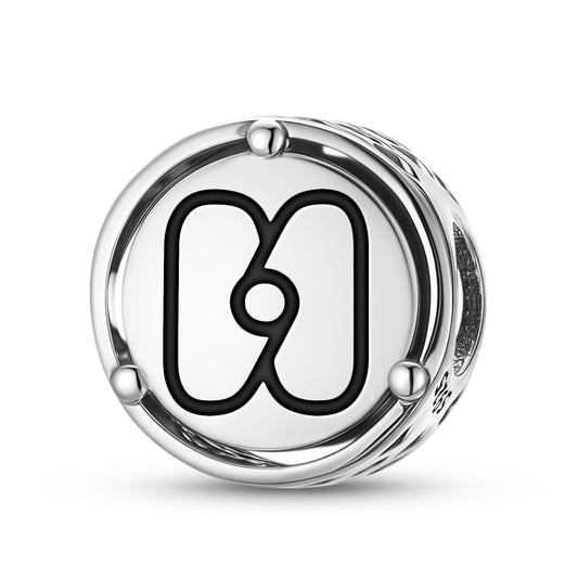 925 Sterling Silver Adinkra Nkrabea Charms For Bracelets & Necklaces Pendants Beads Jewelry Fit Pan Bracelet Charm Ethnic Cultural Symbols Gifts For Women