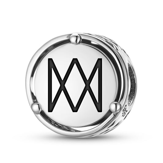 925 Sterling Silver Christianity Mater Misericordia Charms For Bracelets & Necklaces Pendants Beads Jewelry Fit Pan Bracelet Charm Ethnic Cultural Symbols Gifts For Women