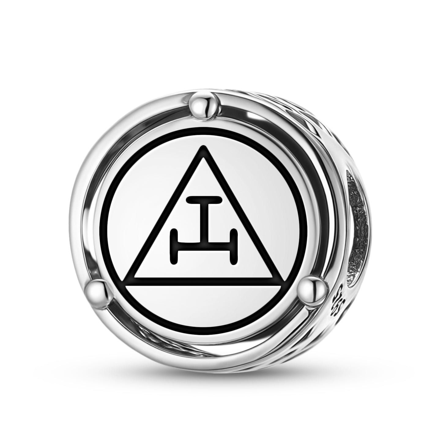 925 Sterling Silver Freemasonry The Royal Arch Charms For Bracelets & Necklaces Pendants Beads Jewelry Fit Pan Bracelet Charm Ethnic Cultural Symbols Gifts For Women