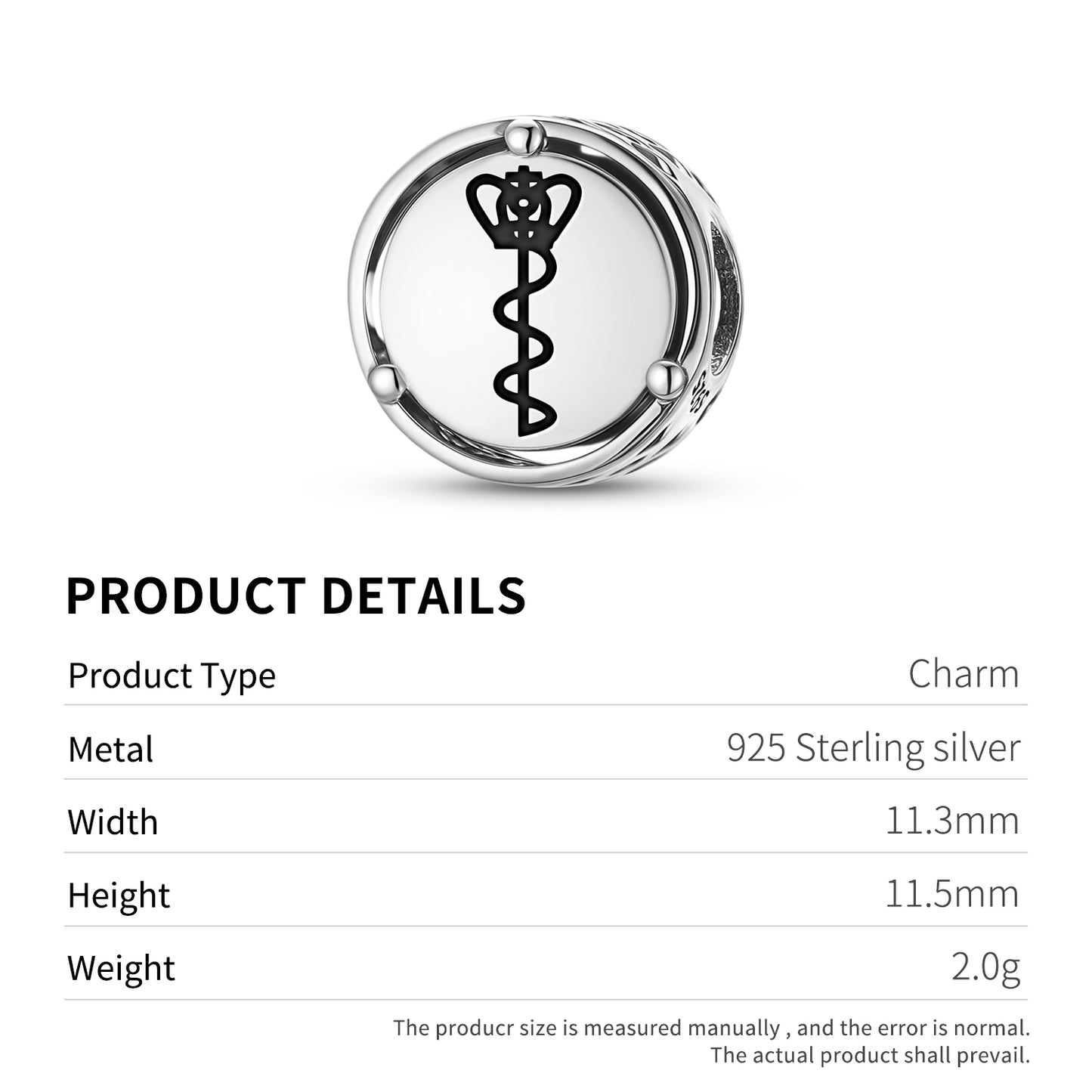 925 Sterling Silver Inuit Mace Charms For Bracelets & Necklaces Pendants Beads Jewelry Fit Pan Bracelet Charm Ethnic Cultural Symbols Gifts For Women