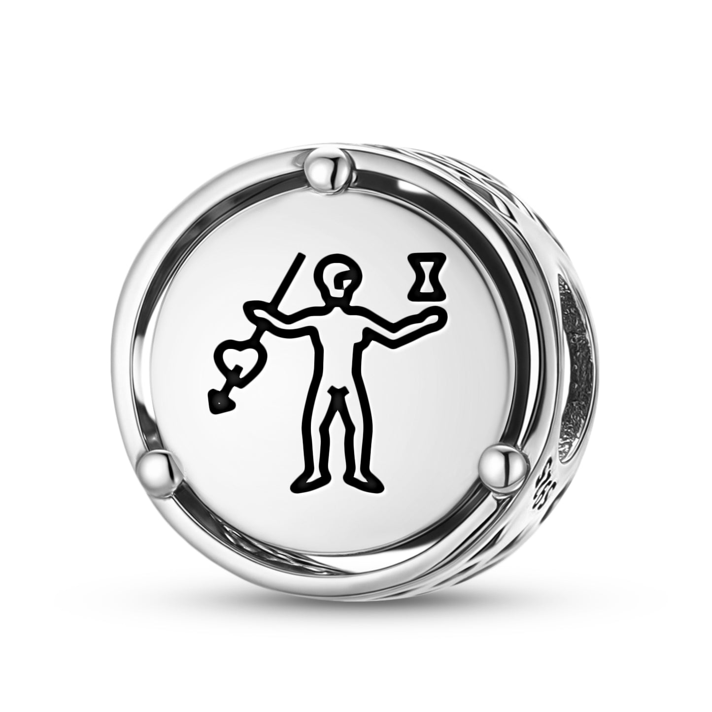 925 Sterling Silver Jolly Roger Pirate Flags John Phillips Charms For Bracelets & Necklaces Pendants Beads Jewelry Fit Pan Bracelet Charm Ethnic Gifts For Women