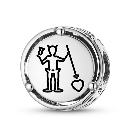 925 Sterling Silver Jolly Roger Pirate Flags Blackbeard Charms For Bracelets & Necklaces Pendants Beads Jewelry Fit Pan Bracelet Charm Ethnic Gifts For Women
