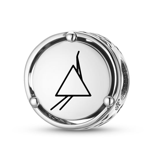 925 Sterling Silver Nazca Lines Trapezoids Charms For Bracelets & Necklaces Pendants Beads Jewelry Fit Pan Bracelet Charm Ethnic Cultural Symbols Gifts For Women