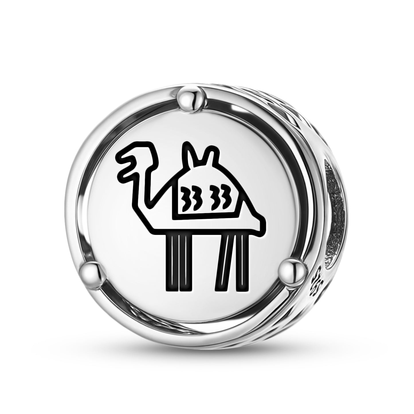 925 Sterling Silver Persian Camel Charms For Bracelets & Necklaces Pendants Beads Jewelry Fit Pan Bracelet Charm Ethnic Cultural Symbols Gifts For Women