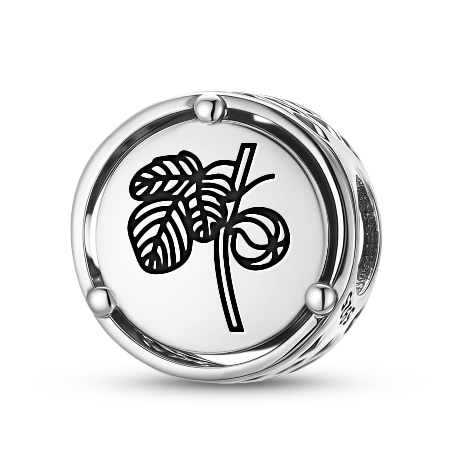 925 Sterling Silver Roman Empire Fig Ficus Ruminalis Charms For Bracelets & Necklaces Pendants Beads Jewelry Fit Pan Bracelet Charm Ethnic Cultural Symbols Gifts For Women