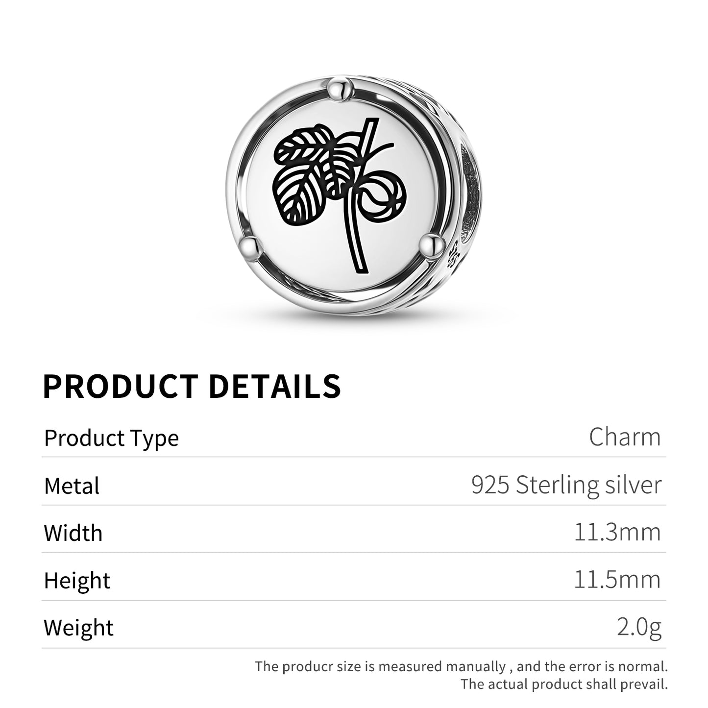 925 Sterling Silver Roman Empire Fig Ficus Ruminalis Charms For Bracelets & Necklaces Pendants Beads Jewelry Fit Pan Bracelet Charm Ethnic Cultural Symbols Gifts For Women