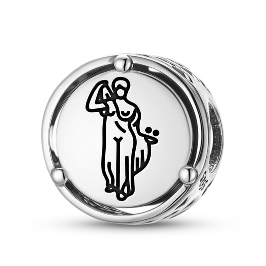 925 Sterling Silver Roman Empire Venus Genetrix Charms For Bracelets & Necklaces Pendants Beads Jewelry Fit Pan Bracelet Charm Ethnic Cultural Symbols Gifts For Women
