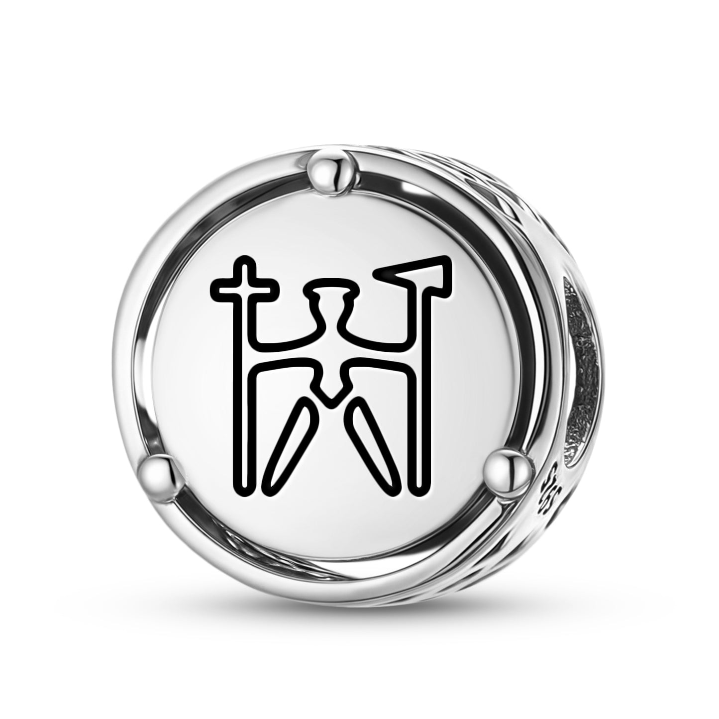 925 Sterling Silver Sami Tiermes Charms For Bracelets & Necklaces Pendants Beads Jewelry Fit Pan Bracelet Charm Ethnic Cultural Symbols Gifts For Women