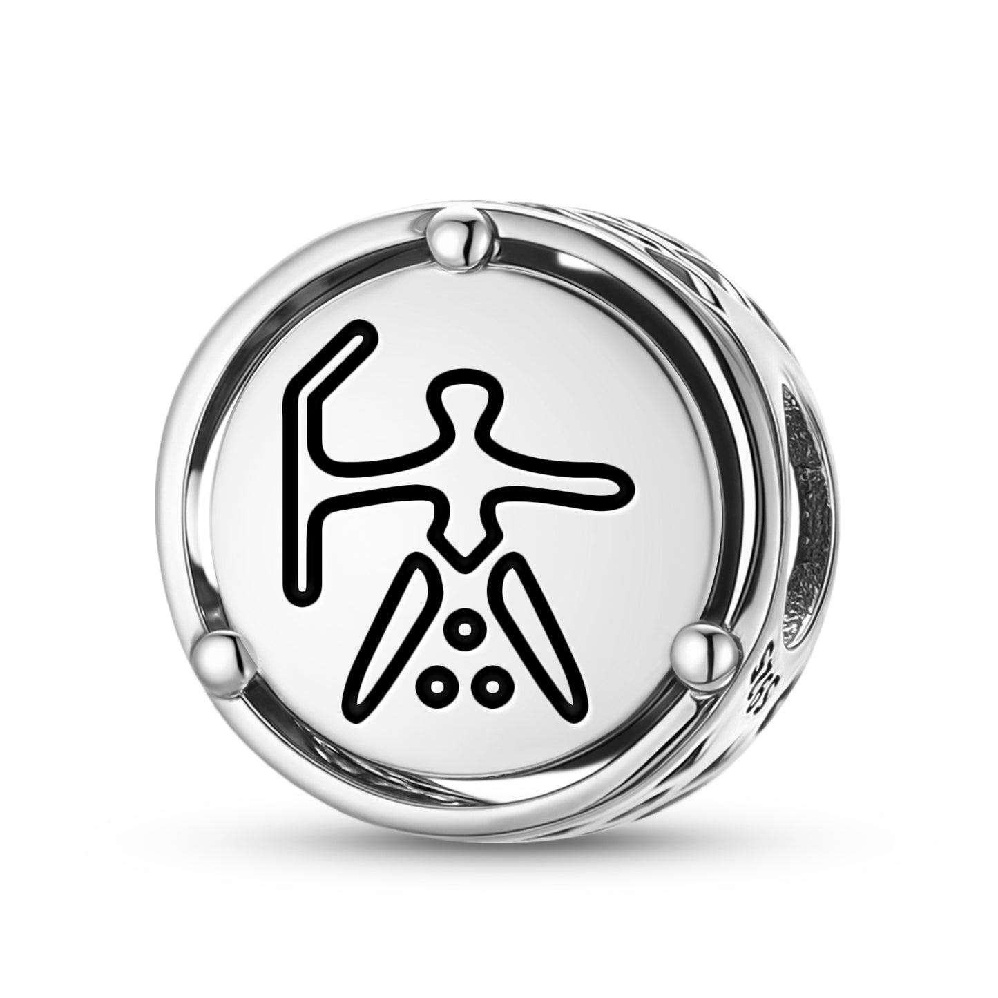 925 Sterling Silver Sami Ruohtta Charms For Bracelets & Necklaces Pendants Beads Jewelry Fit Pan Bracelet Charm Ethnic Cultural Symbols Gifts For Women