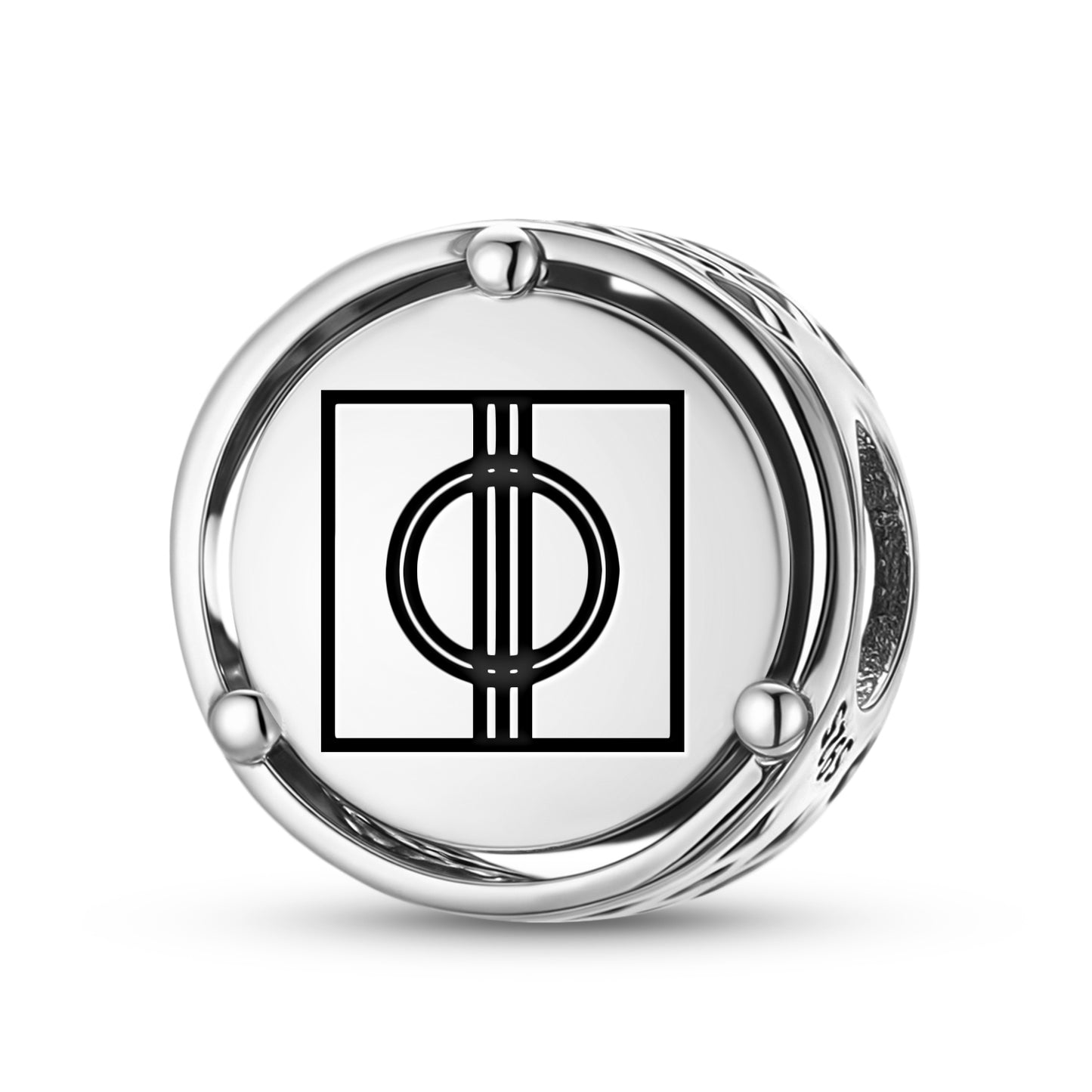 925 Sterling Silver Sami Sami Flag Charms For Bracelets & Necklaces Pendants Beads Jewelry Fit Pan Bracelet Charm Ethnic Cultural Symbols Gifts For Women
