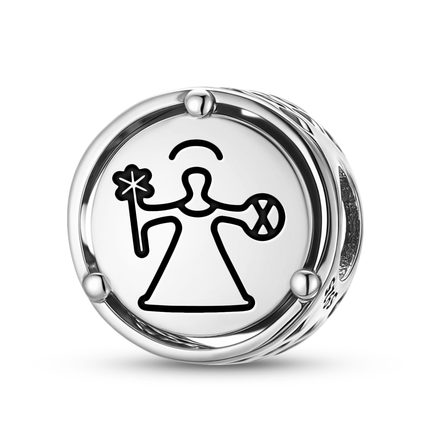 925 Sterling Silver Sami Noita Rumpuineen Charms For Bracelets & Necklaces Pendants Beads Jewelry Fit Pan Bracelet Charm Ethnic Cultural Symbols Gifts For Women