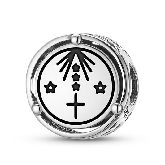 925 Sterling Silver Central America Obatala Charms For Bracelets & Necklaces Pendants Beads Jewelry Fit Pan Bracelet Charm Ethnic Cultural Symbols Gifts For Women