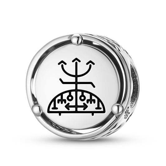 925 Sterling Silver Central America Eshu Ogun Charms For Bracelets & Necklaces Pendants Beads Jewelry Fit Pan Bracelet Charm Ethnic Cultural Symbols Gifts For Women