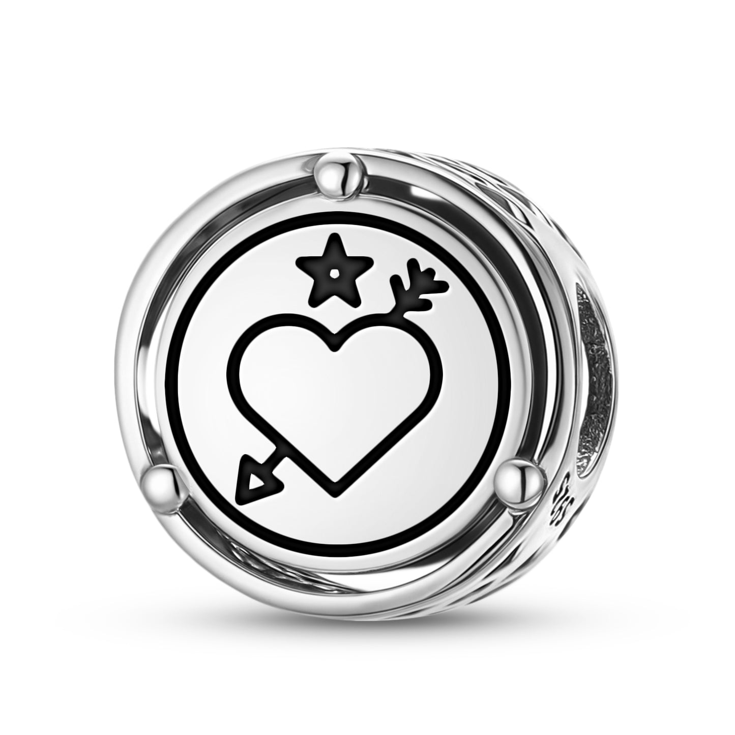 925 Sterling Silver Central America Oshun Charms For Bracelets & Necklaces Pendants Beads Jewelry Fit Pan Bracelet Charm Ethnic Cultural Symbols Gifts For Women