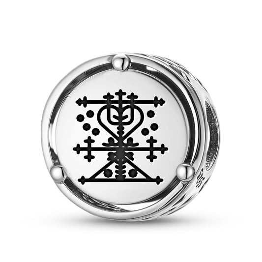 925 Sterling Silver Central America Maman Brigitte Charms For Bracelets & Necklaces Pendants Beads Jewelry Fit Pan Bracelet Charm Ethnic Cultural Symbols Gifts For Women