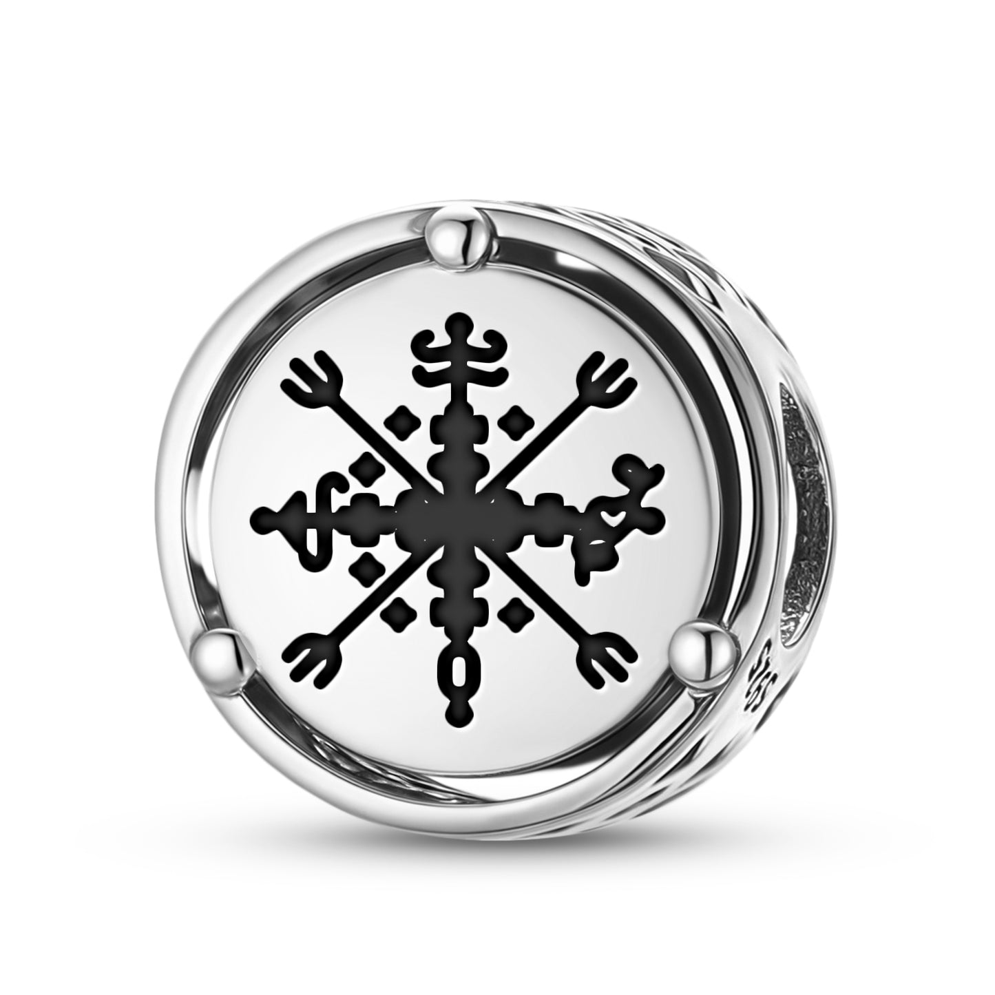 925 Sterling Silver Central America Baron Samedi Charms For Bracelets & Necklaces Pendants Beads Jewelry Fit Pan Bracelet Charm Ethnic Cultural Symbols Gifts For Women