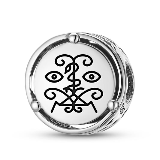 925 Sterling Silver Central America Agassou Charms For Bracelets & Necklaces Pendants Beads Jewelry Fit Pan Bracelet Charm Ethnic Cultural Symbols Gifts For Women