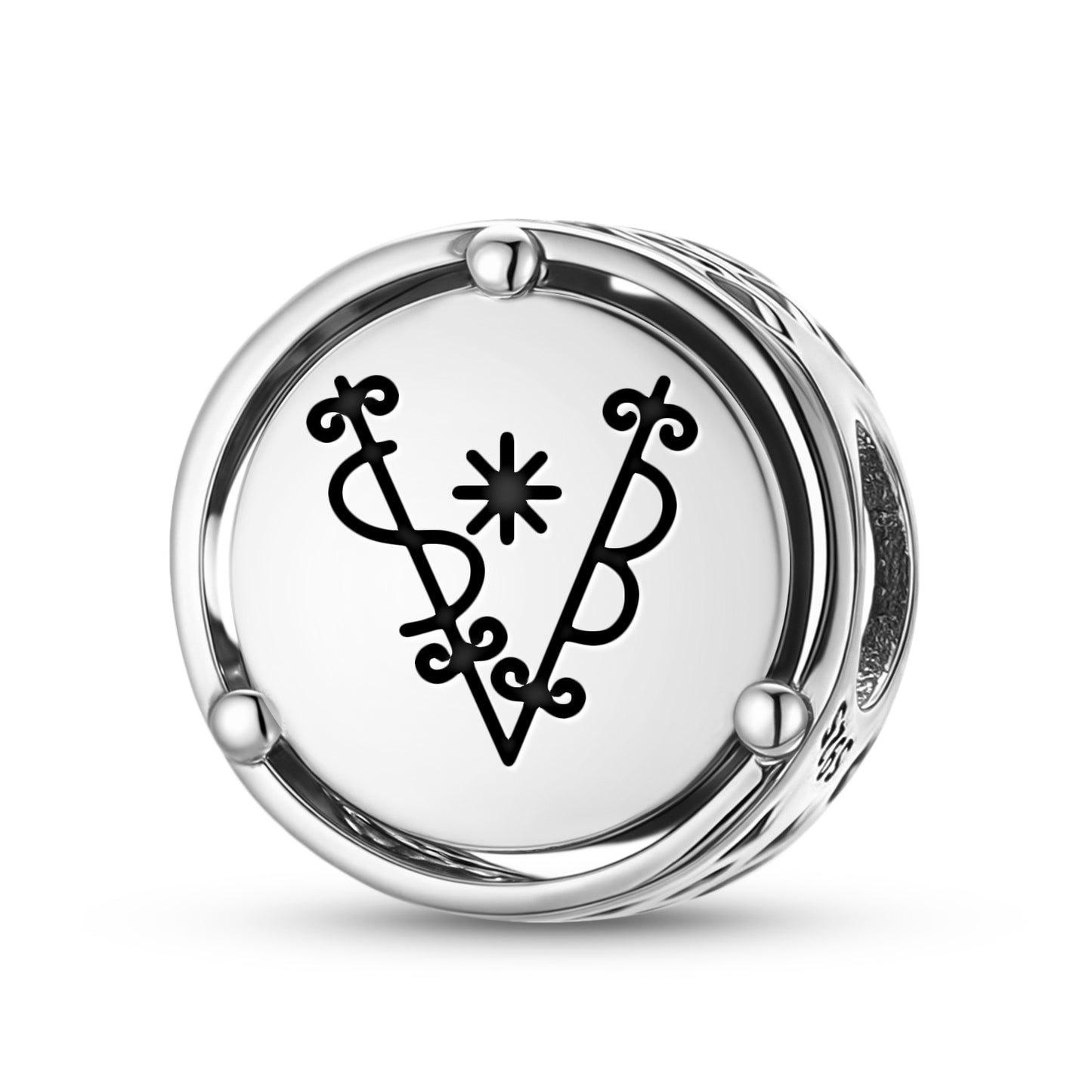 925 Sterling Silver Central America Sobo Charms For Bracelets & Necklaces Pendants Beads Jewelry Fit Pan Bracelet Charm Ethnic Cultural Symbols Gifts For Women