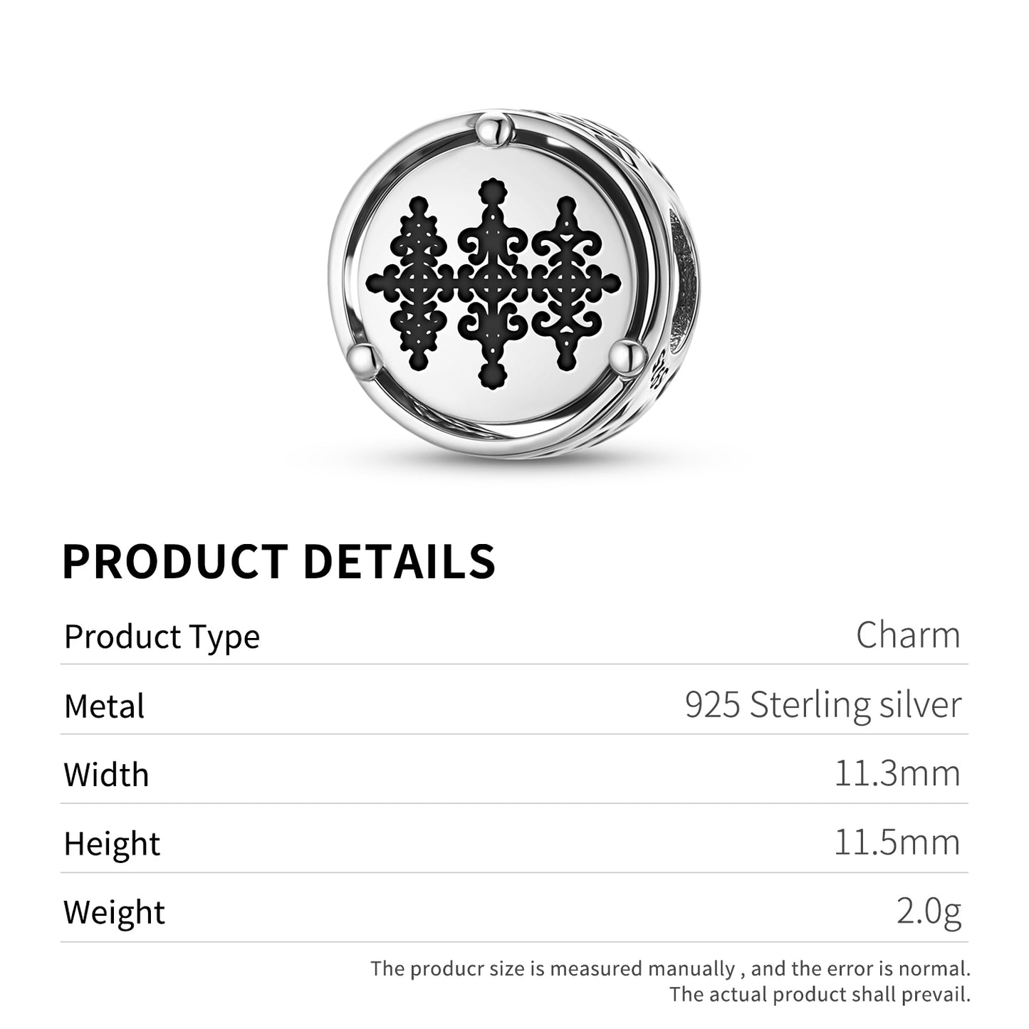 925 Sterling Silver Central America Marassa Charms For Bracelets & Necklaces Pendants Beads Jewelry Fit Pan Bracelet Charm Ethnic Cultural Symbols Gifts For Women