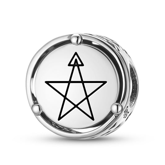 925 Sterling Silver Wicca 3rd Degree Wiccan Charms For Bracelets & Necklaces Pendants Beads Jewelry Fit Pan Bracelet Charm Ethnic Cultural Symbols Gifts For Women
