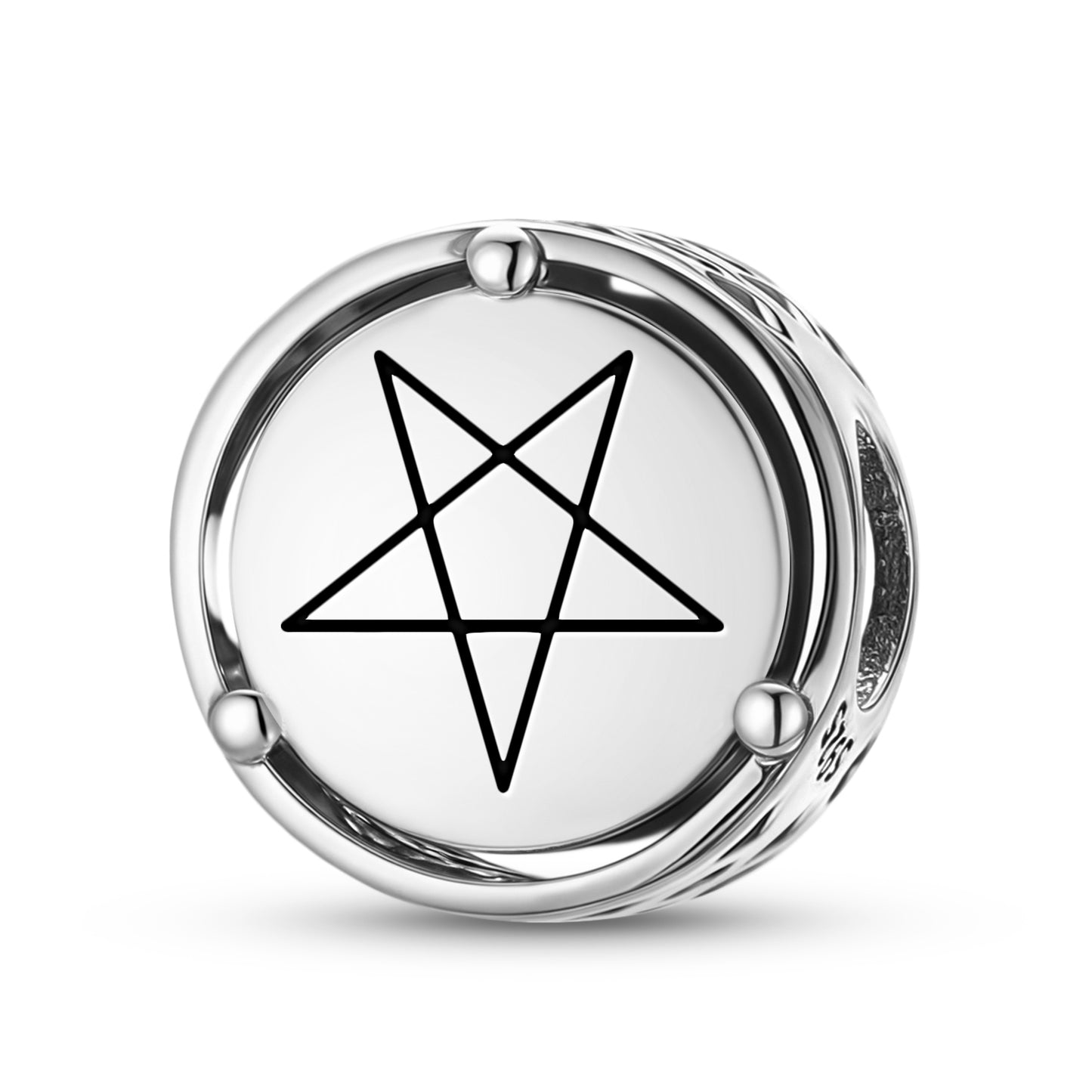 925 Sterling Silver Wicca 2nd Degree Wiccan Charms For Bracelets & Necklaces Pendants Beads Jewelry Fit Pan Bracelet Charm Ethnic Cultural Symbols Gifts For Women