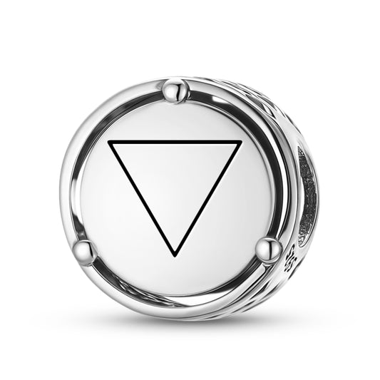 925 Sterling Silver Wicca 1st Degree Wiccan Charms For Bracelets & Necklaces Pendants Beads Jewelry Fit Pan Bracelet Charm Ethnic Cultural Symbols Gifts For Women