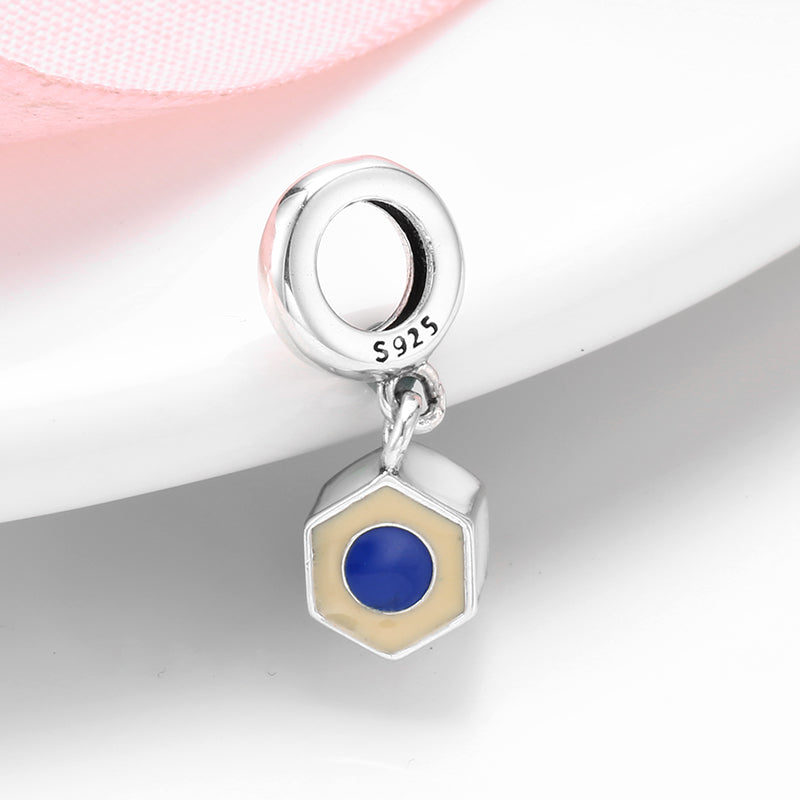 S925 Sterling Silver Pencil Dangle Charm Cute Cartoon Pendant Bead For DIY Charm Bracelet Necklace Jewelry Gift