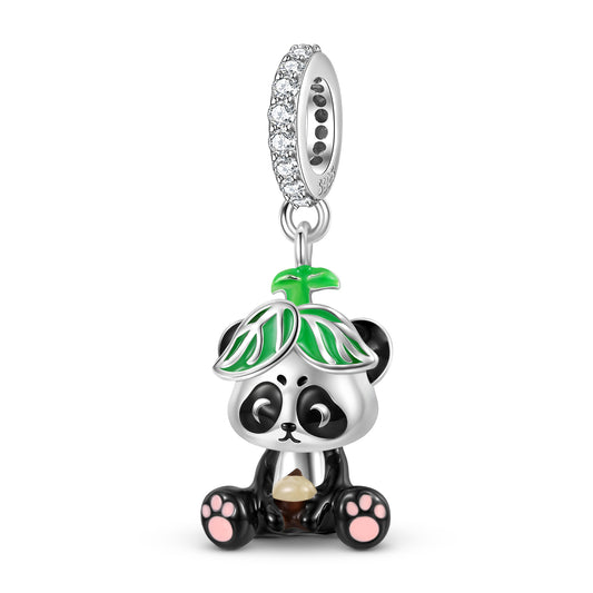 Girl Character Charm 925 Sterling Silver Enamel Pendant Bead For DIY Charm Bracelet Necklace Cute Jewelry Gift