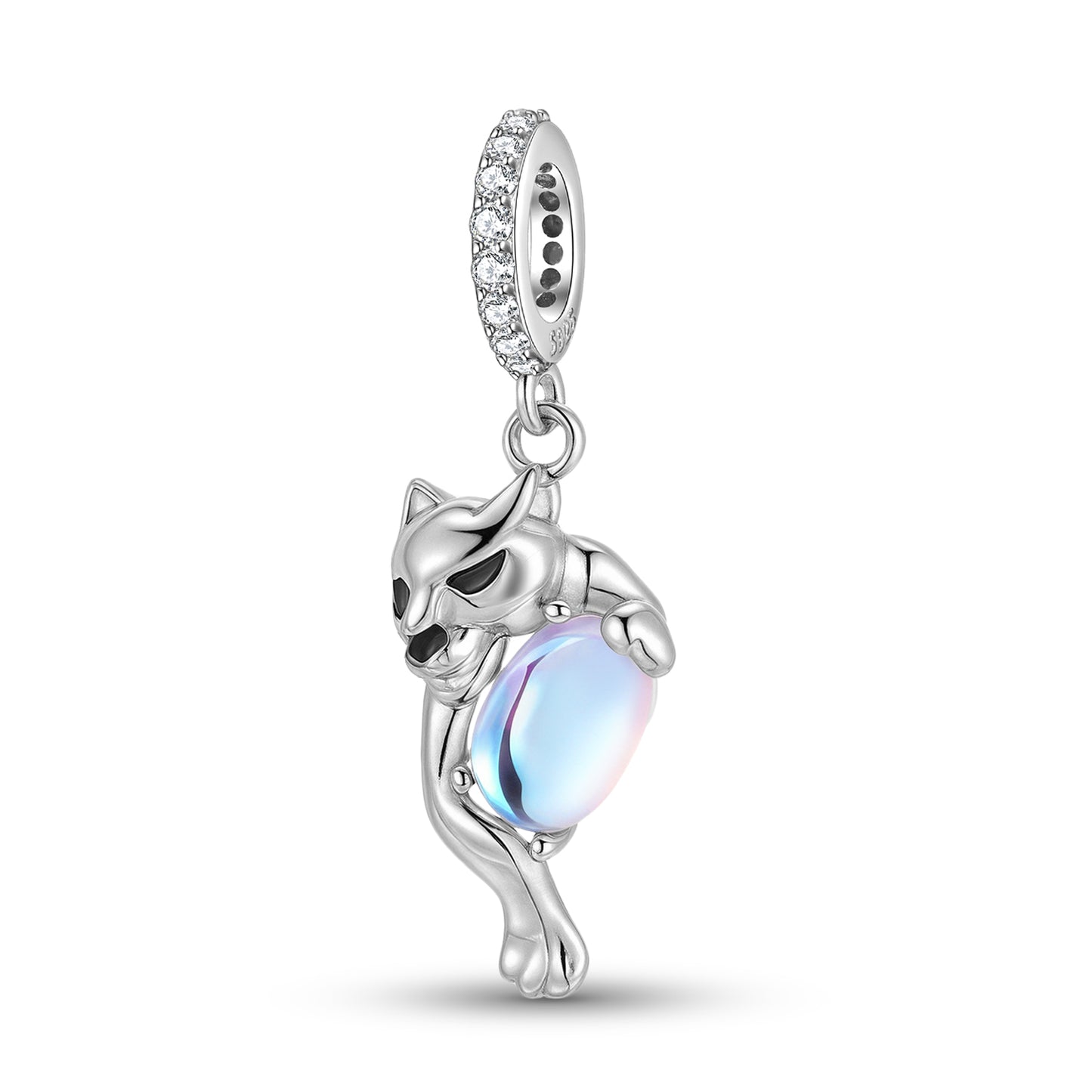 Skull Skeleton Charm 925 Sterling Silver Enamel Pendant Bead For DIY Charm Bracelet Necklace Gothic Jewelry Gift
