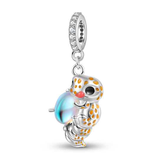Skull Chief Charm 925 Sterling Silver Enamel Stone Pendant Bead For DIY Charm Bracelet Necklace Gothic Jewelry Gift