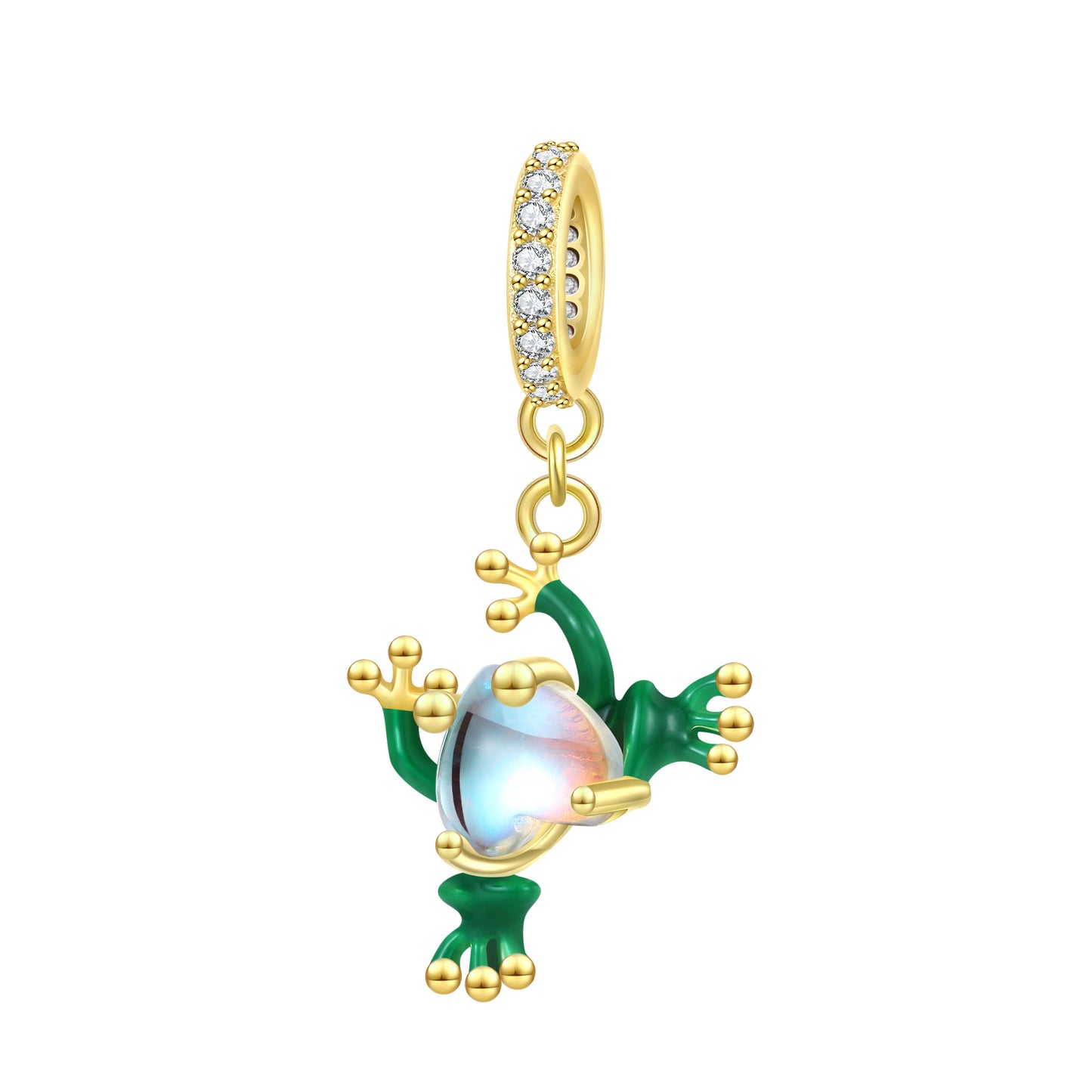 Panda Wizard Charm 925 Sterling Silver Enamel Pendant Bead For DIY Charm Bracelet Necklace Cute Jewelry Gift