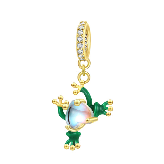 Panda Wizard Charm 925 Sterling Silver Enamel Pendant Bead For DIY Charm Bracelet Necklace Cute Jewelry Gift
