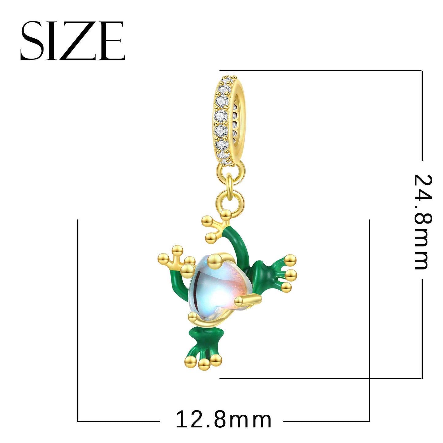 Panda Wizard Charm 925 Sterling Silver Enamel Pendant Bead For DIY Charm Bracelet Necklace Cute Jewelry Gift