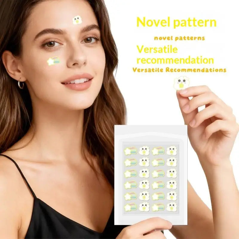20pcs Removal Pimple Patch Skin Care  Treatment Sticker Cute Cloud