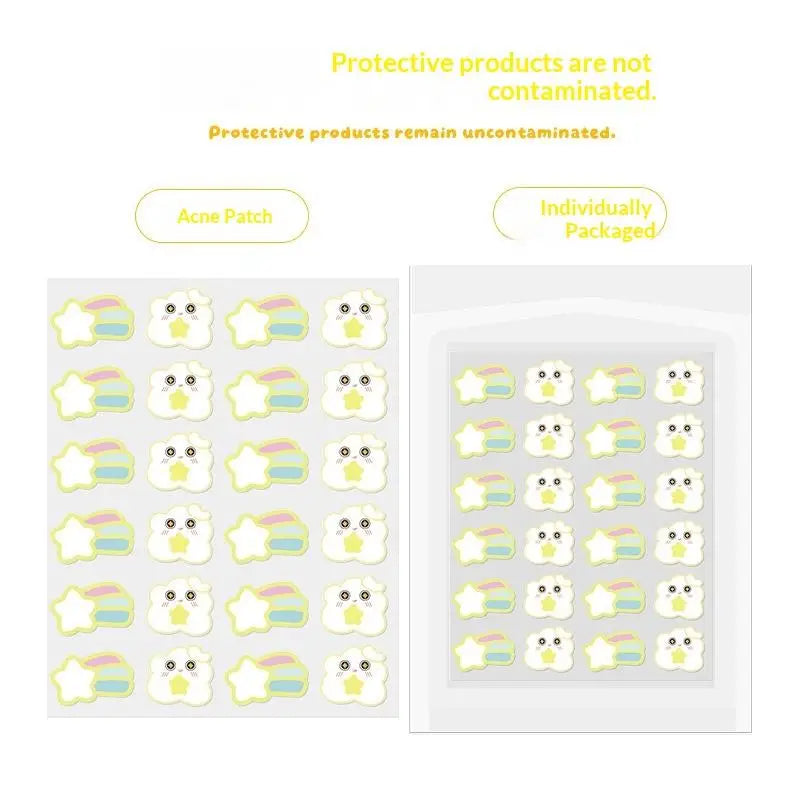 20pcs Removal Pimple Patch Skin Care  Treatment Sticker Cute Cloud