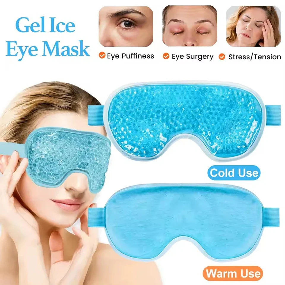 Cold Compress Eye Mask Can Be Reused for Dark Circles Swollen Eyes