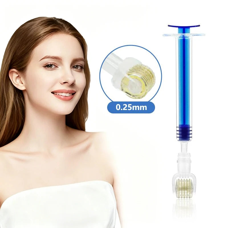 Microneedle Roller Stamp 0.25mm - Serum Applicator for Beard Growth