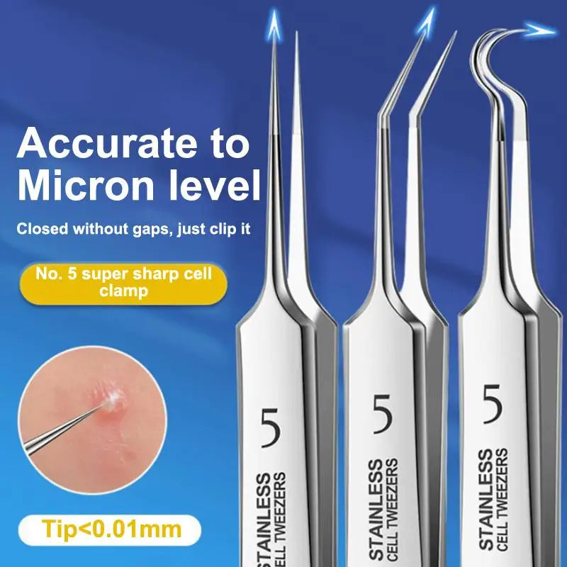 7/8Pcs Blackhead Remover Kit Professional Blackhead  Needle Skin Care 13