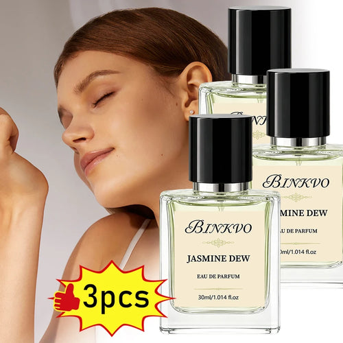 Binkvo Lemon Jasmine Fruity Fragrance Moisturizing Perfume for Women,