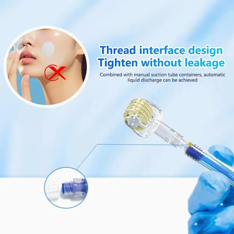 Microneedle Roller Stamp 0.25mm - Serum Applicator for Beard Growth