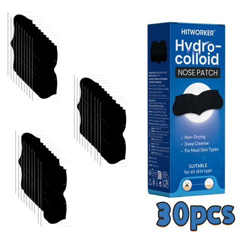 10/30/50-Piece Pore Cleansing Nose Strips | Alcohol-Free Formula, Deep