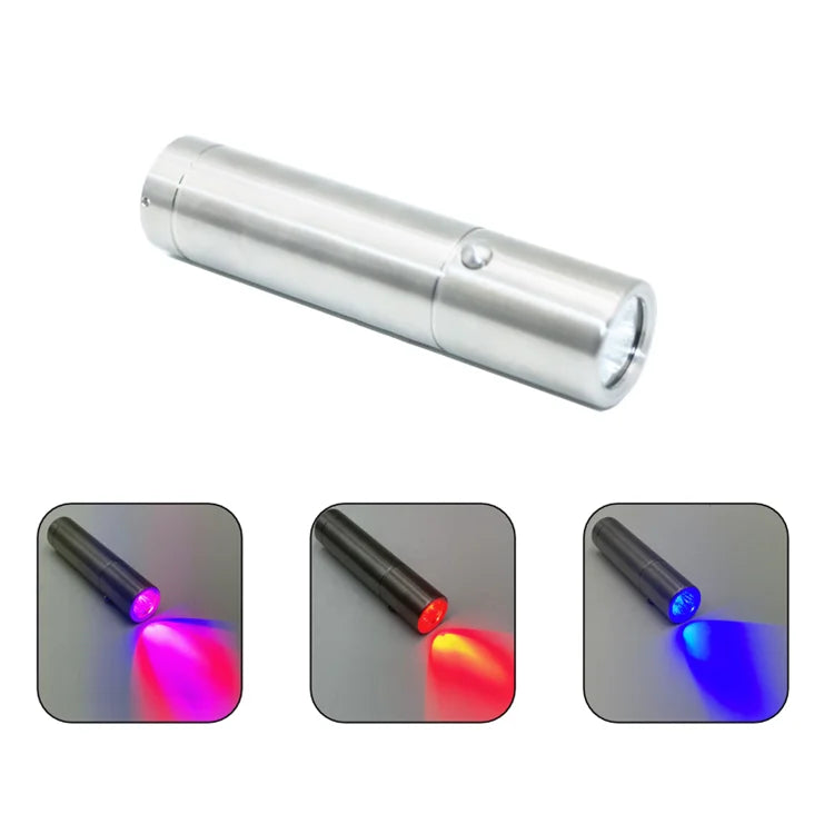 Home Facial Device Skincare Wand 5 Wavelength Red Light Therapy Torch