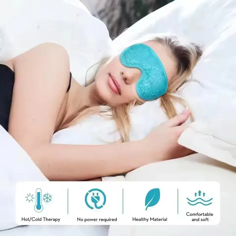 Cold Compress Eye Mask Can Be Reused for Dark Circles Swollen Eyes